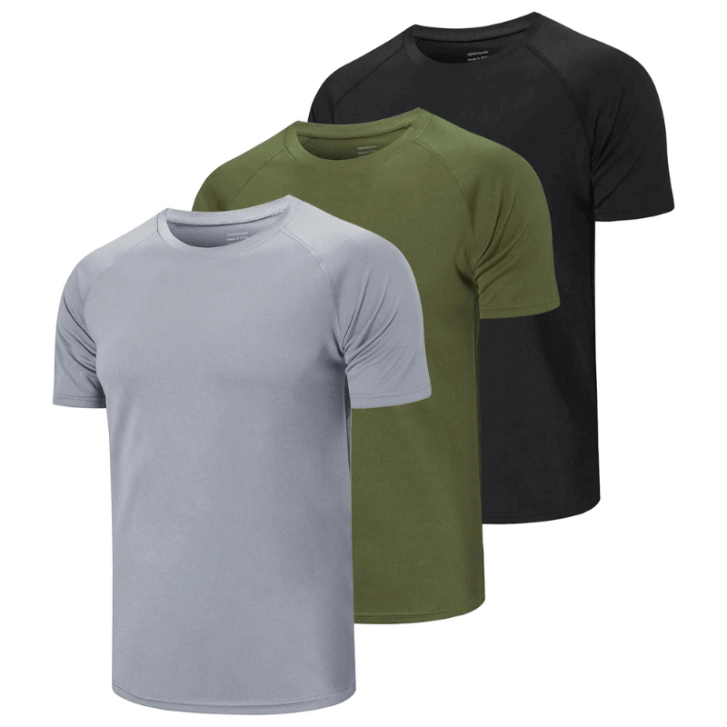 Camiseta GYM T-Shirts - Kit 3 Unidades