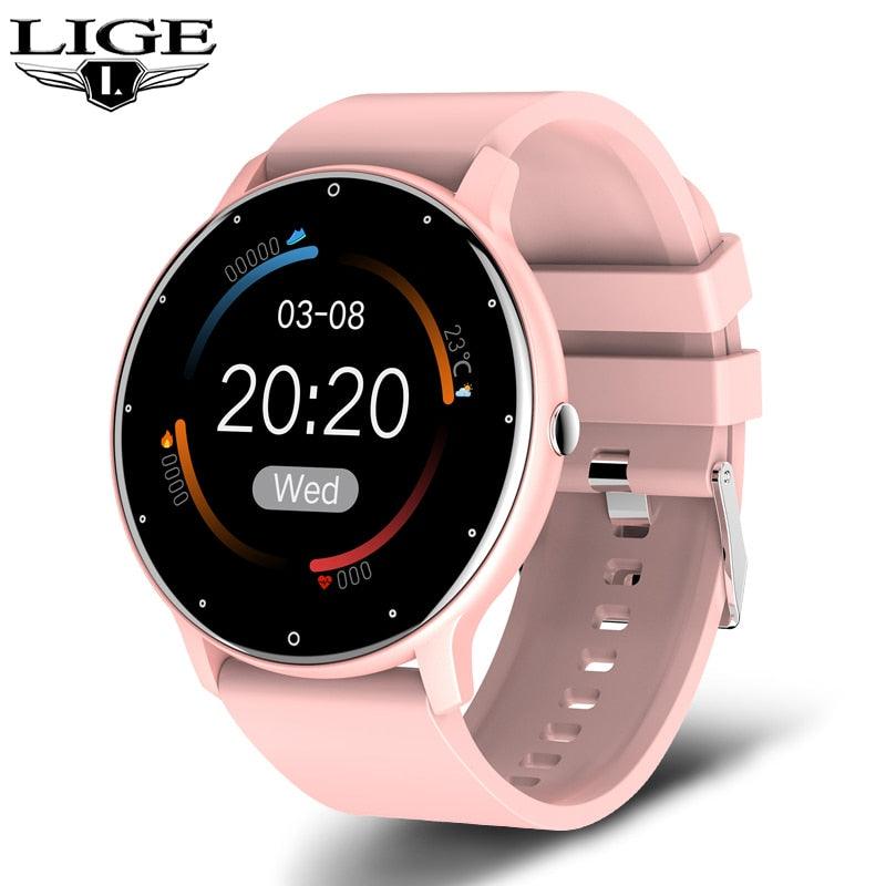 (Compre Agora com 30% de Desconto) Smartwatch LIGE™ 2021 - Relógio Inteligente Para Ajudar Na Sua Rotina - Olhar da Moda